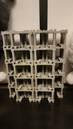 プラレール 橋脚 55個セット グレー 高架