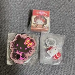 キティ いちごめじるしアクセサリー　ミニチュアパッケージ　アクリルキーホルダー