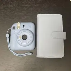 instax mini 12ライトブルー ポケットアルバム付き