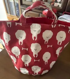 【新品未使用】ビジョンフリーゼ　犬　バケツ型バッグ