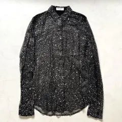 SAINT LAURENT PARIS スケルトン柄 長袖シャツ - メルカリ