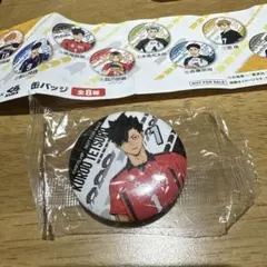 くら寿司×ハイキュー‼︎　黒尾鉄朗　缶バッジ