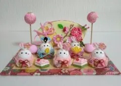ちりめん細工〈284〉ひな祭りセット