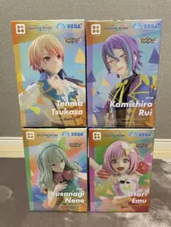プロセカ ワンダーランズ×ショウタイム 初音ミク　フィギュア ４種