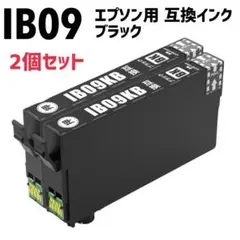 IB09 エプソン用 互換インク ブラック 2個セット