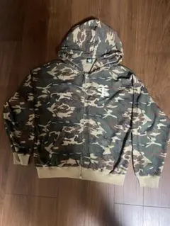 That's life迷彩ジップパーカー