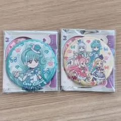 キュアリリアン＆集合 缶バッジ 映画 わんだふるぷりきゅあ