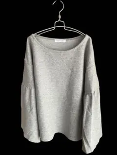 美品✨LOWRYS FARM 袖フレアカットソーＬ