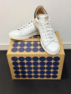 adidas STAN SMITH 定番 白×ダークグリーン 26.5cm 美品