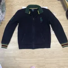 期間値下中古美品Polo by RALPH LAUREN』綿ジッパーブルゾン