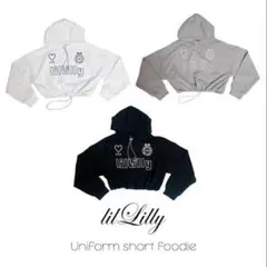 ショート パーカー