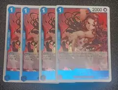 ワンピースカード　ヴィオラ　R レア　4枚セット OP15-040のサムネイル
