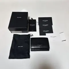 SAINT LAURENT サンローラン 三つ折り財布 タイニーウォレット