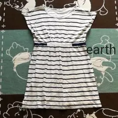 earth ボーダーワンピース F