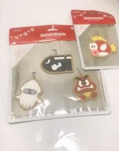 スーパーマリオ キャラ　ラバーマスコット セット
