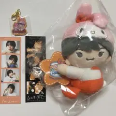 大西流星 なにわ男子×サンリオ クリップマスコット メタルチャーム　グッズ