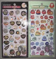 ボンボンドロップシール 和柄 2枚セット