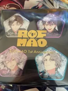 ろふまお 1st Anniversary コンプリート 缶バッジ