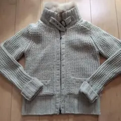 ニットジャケット ブルゾン