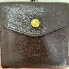IL BISONTE ダークブラウン 二つ折り財布