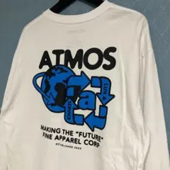ATMOS アトモス 長袖カットソー ホワイトのサムネイル