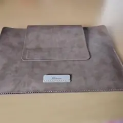 ブラウン レザー風 タブレットケース