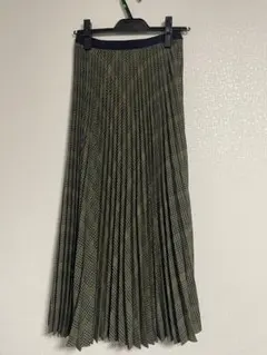 UNIQLO チェック柄 プリーツスカート S