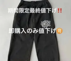 alwaysスウェットパンツ ジョガーパンツブラック グラフィック y2k