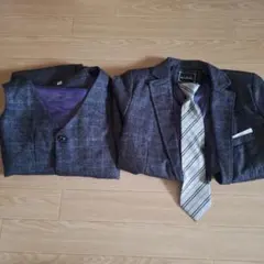 卒業式 スーツ 子供 男子 グレー