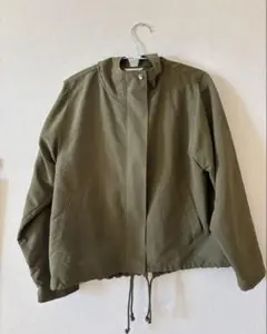 ehka sopo (エヘカソポ）♡薄手フードジャケット カーキ色【未使用品】