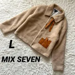 SHEIN【M】ボアジャケット ブラウン フリース アウター モコモコ 