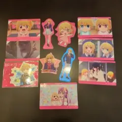 推しの子　ダイカットステッカー　星野ルビー　星野アクア　セット