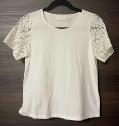 COLLAGE GALLARDAGALANTE 袖レースTシャツのサムネイル