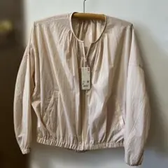 UNIQLO シアーコクーンブルゾン M ピンク系お値下げしました