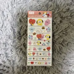 BT21 4サイズステッカー シールのサムネイル