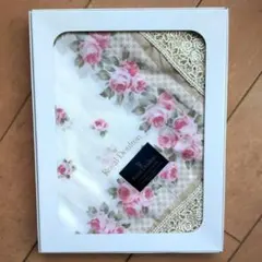 Royal Doulton バラの花 シルク混 レースハンカチ ひざ掛けのサムネイル