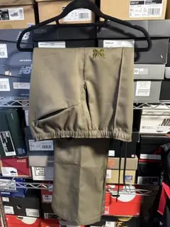 NEEDLES 喇叭褲 牛津斜紋布 OLIVE