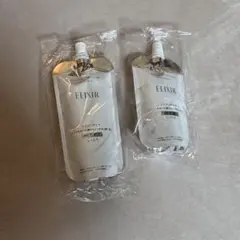 ELIXIR ローション 乳液セット SPF II 詰め替え