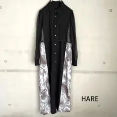 試着のみ✨HARE ハレ　シアーガラキリカエワンピース　フォーマル　セレモニー