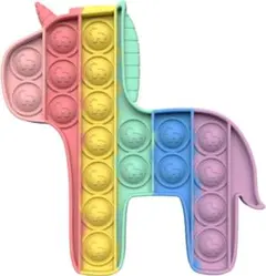 HUAZONTOM プッシュポップバブル スクイーズ玩具 おもちゃ ストレス解消