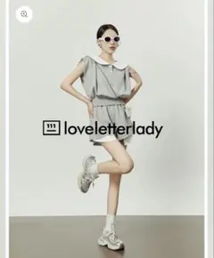LLL LAB Gray Slim Sporty T-shirt/Shorts