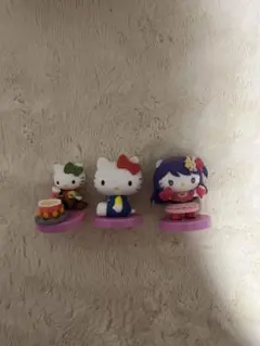 ハローキティ ミニフィギュア 3体セット