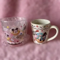 ディズニー パルパルーザ スーベニアマグプラカップ 2種セット