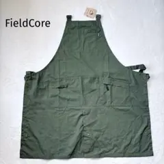 【フィールドコア】耐久撥水 リップエプロン カーキ 多機能ポケット 作業用 新品のサムネイル