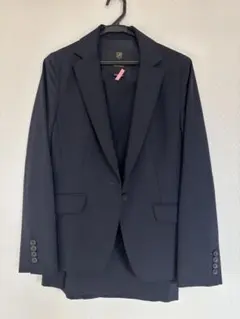 【INED】レディーススーツセット 11号 ネイビー