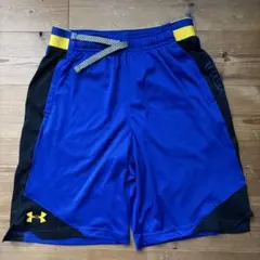 UNDER ARMOUR ハーフパンツ 青黒黄