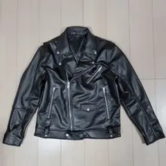 【XLサイズ】ZARA ダブルライダースジャケット