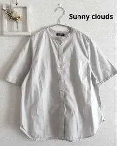 Sunny clouds サニークラウズ 衿だけブラウスの会　Lサイズ　ゆったりのサムネイル