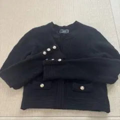 Rady 長袖 ニット カーディガン ブラックのサムネイル