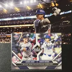 大谷翔平/ジャッジ 2024 Topps Now⭐️WS史上初、50本塁打対決⭐️